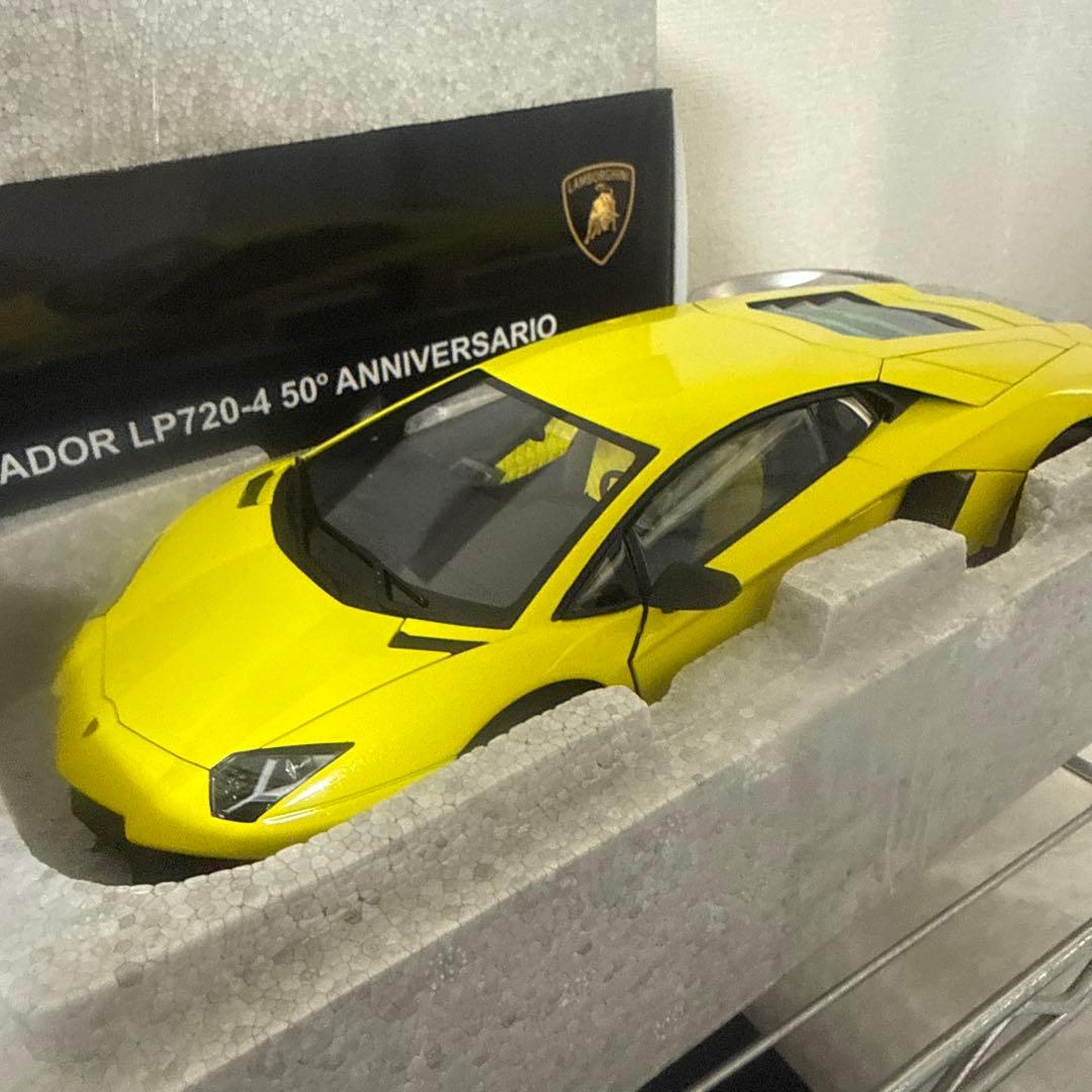 難有　1/18 オートアート　LP720-4 50th Anniversario