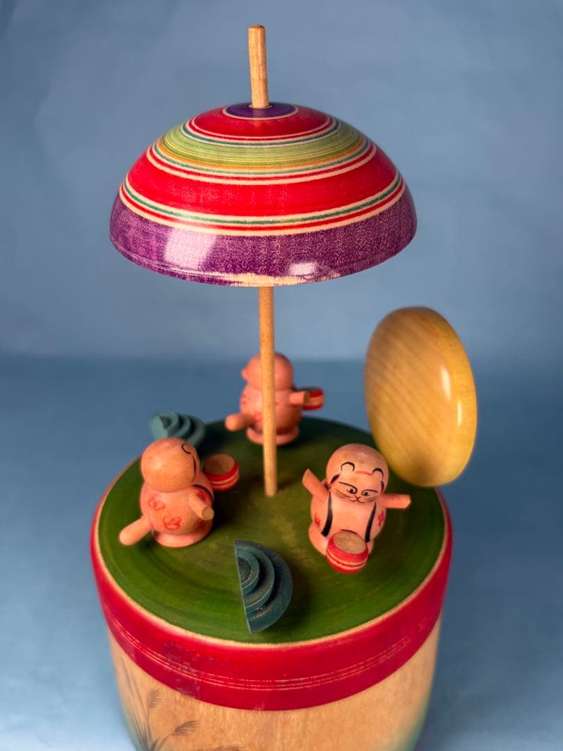 こけし　木地人形　広井道顕工人