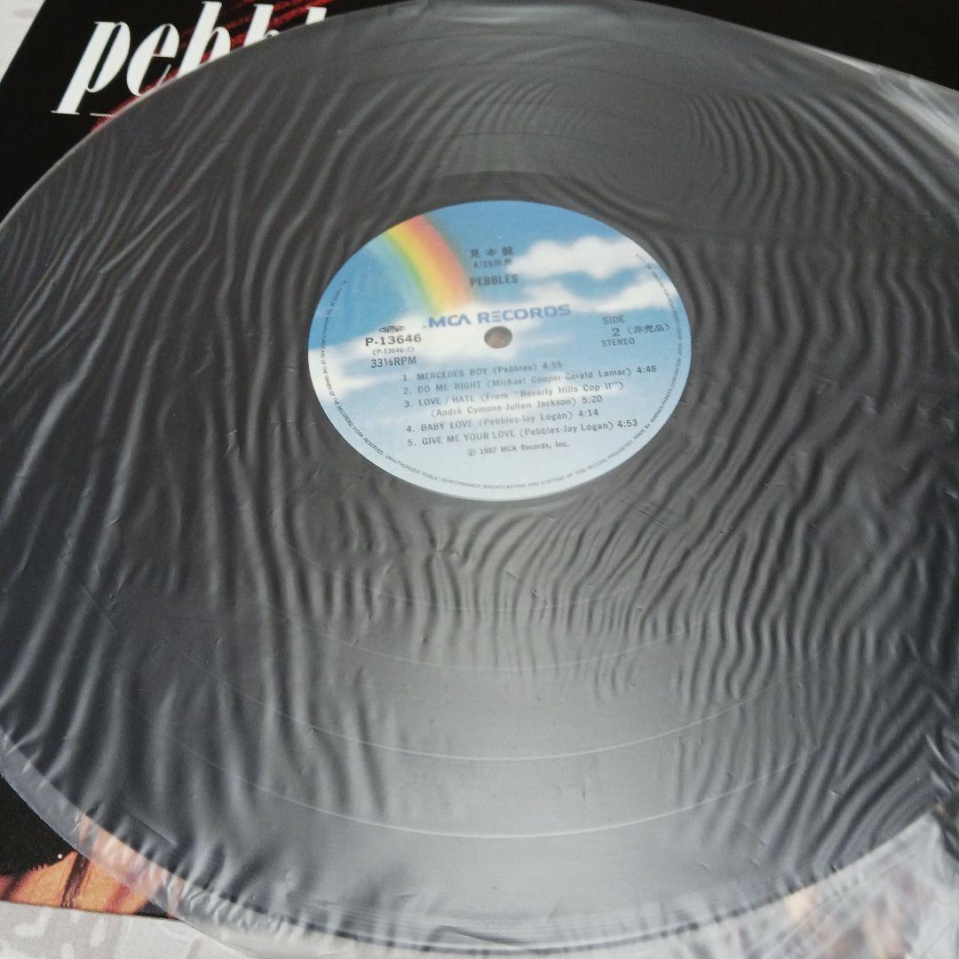 見本盤　ペブルス　pebbles レコード