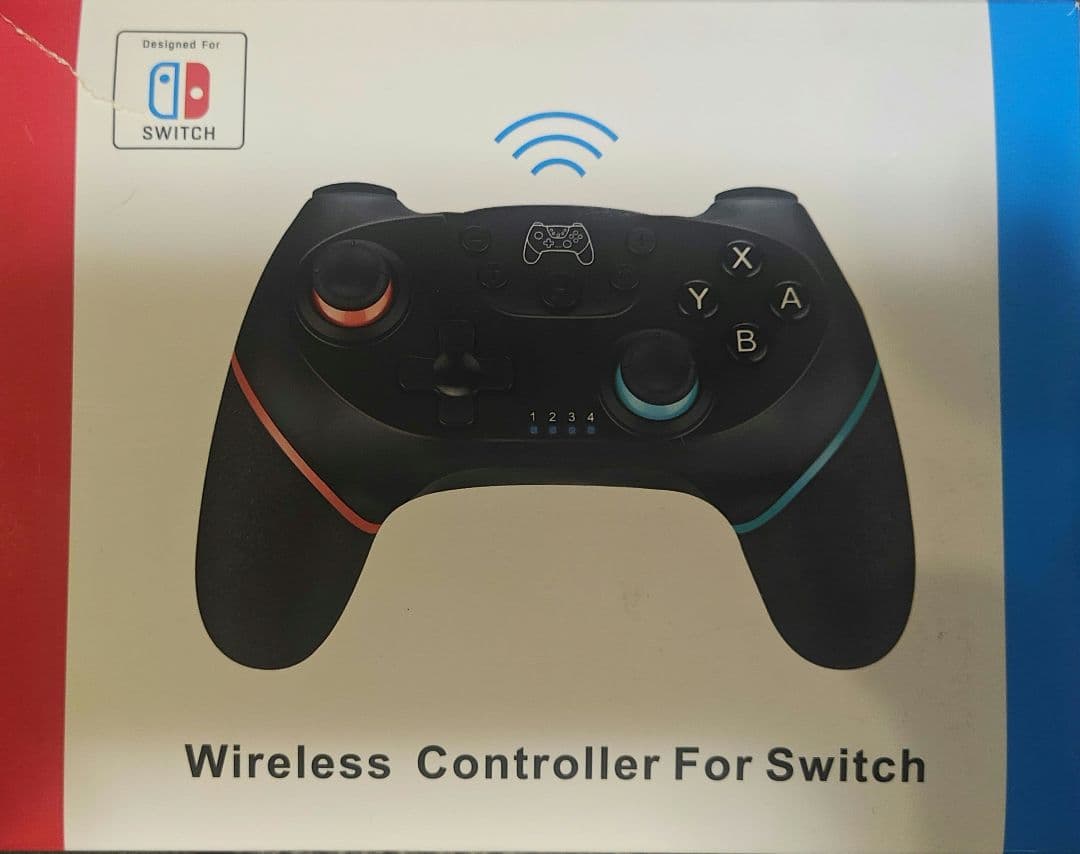 Nintendo Switch本体 青(バッテリー強化版)+ コントローラー