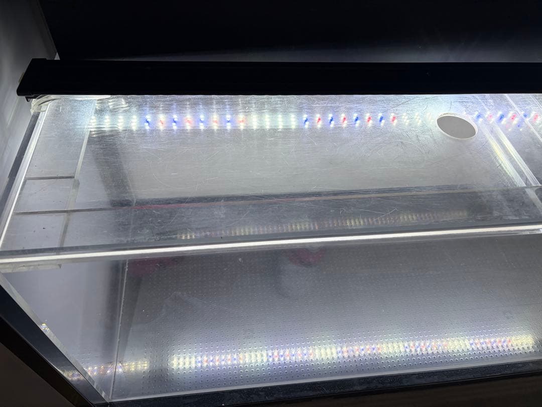 大型 水槽セット メタルラック 2段 LEDライト付き KOTOBUKIコトブキ