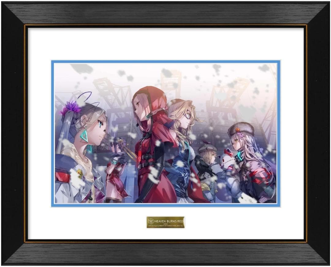 ヘブンバーンズレッド 複製原画 シリアルナンバー入り