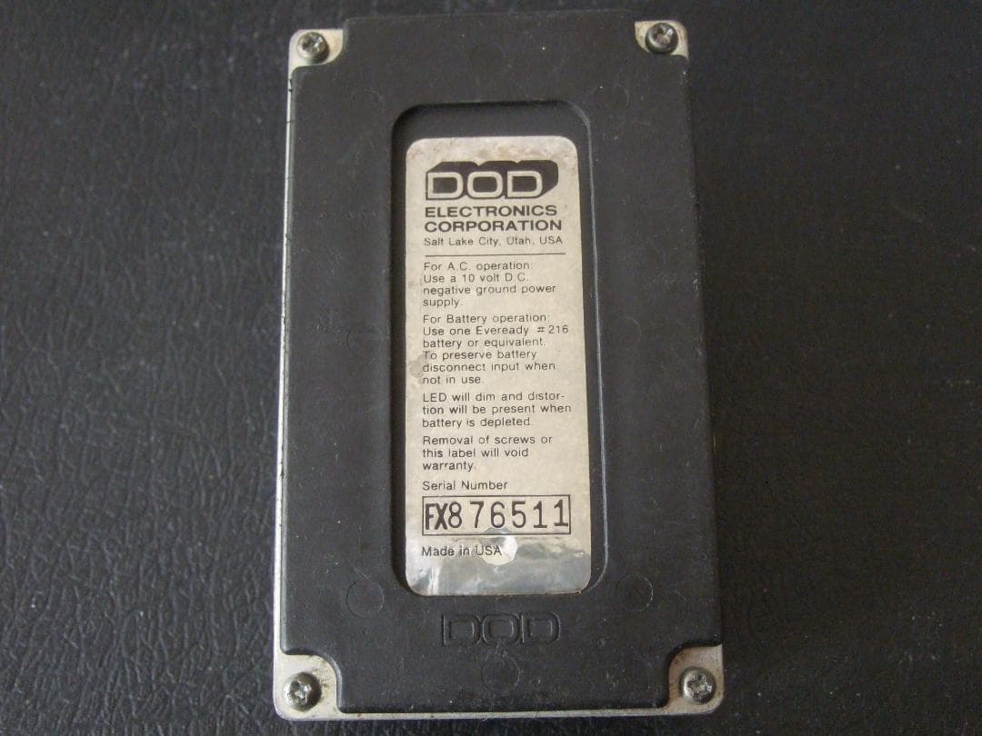 DOD FX20-B Stereo Phaser フェイザー