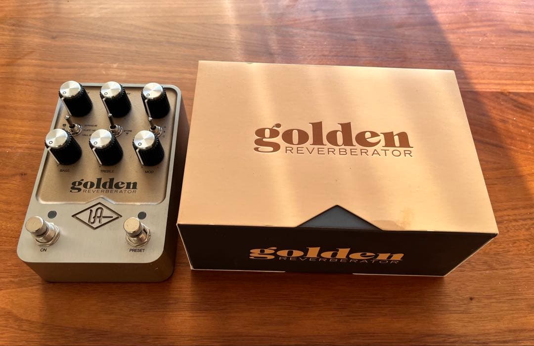 ギター UAFX golden reverberator