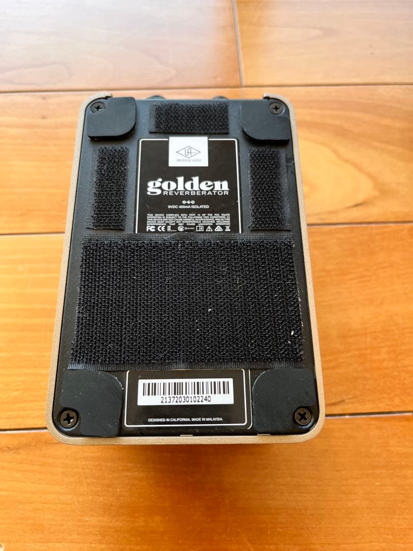 ギター UAFX golden reverberator