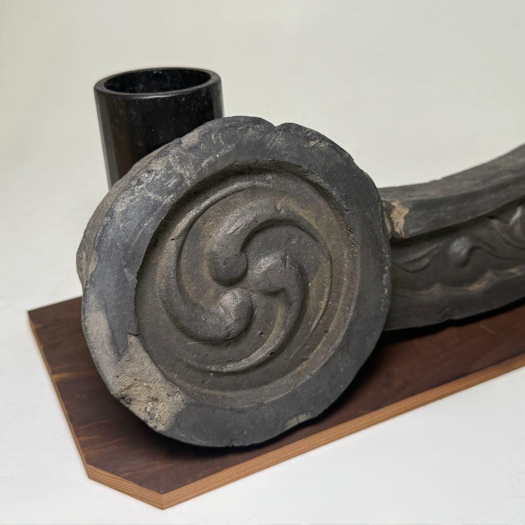 時代 萬松院平成大修理 古瓦 古天井板 指物師 豊雄斎 共布 花器 煎茶道具