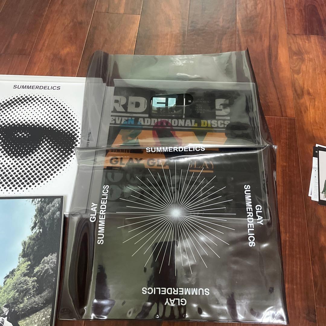 GLAY SUMMERDELICS 特別版 追加ディスク7枚付き 大判