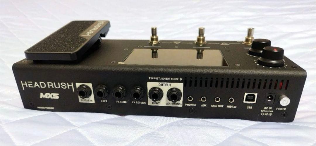 HEADRUSH MX5 ギターマルチエフェクター(未登録美品)