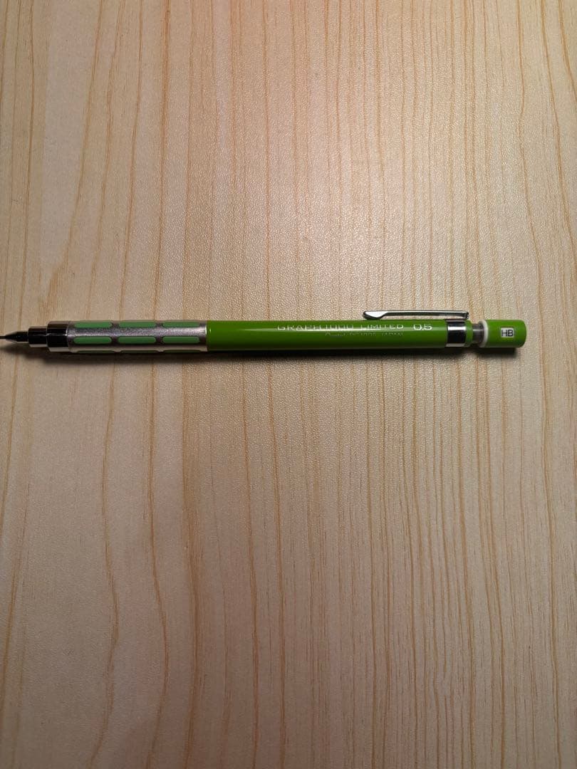 グラフ1000 リミテッド3 ライトグリーン ぺんてる graph1000