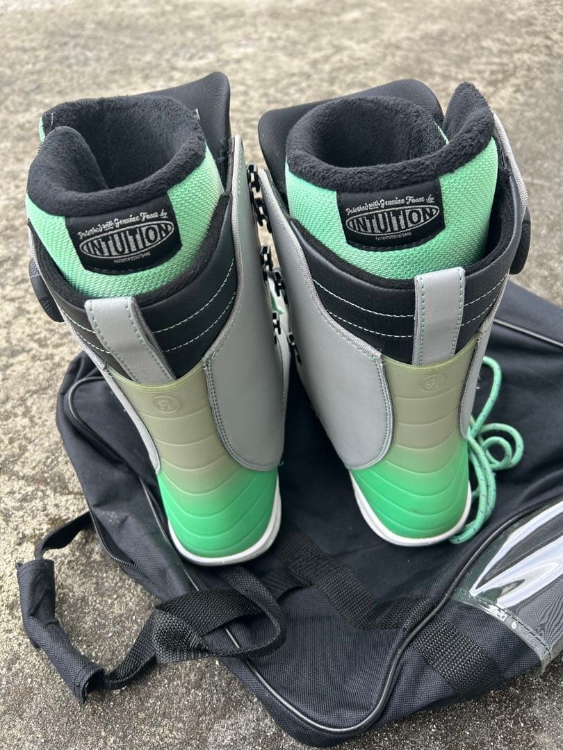 RIDE BOARD CO. FUSEブーツ US9.5 グレー/ミント