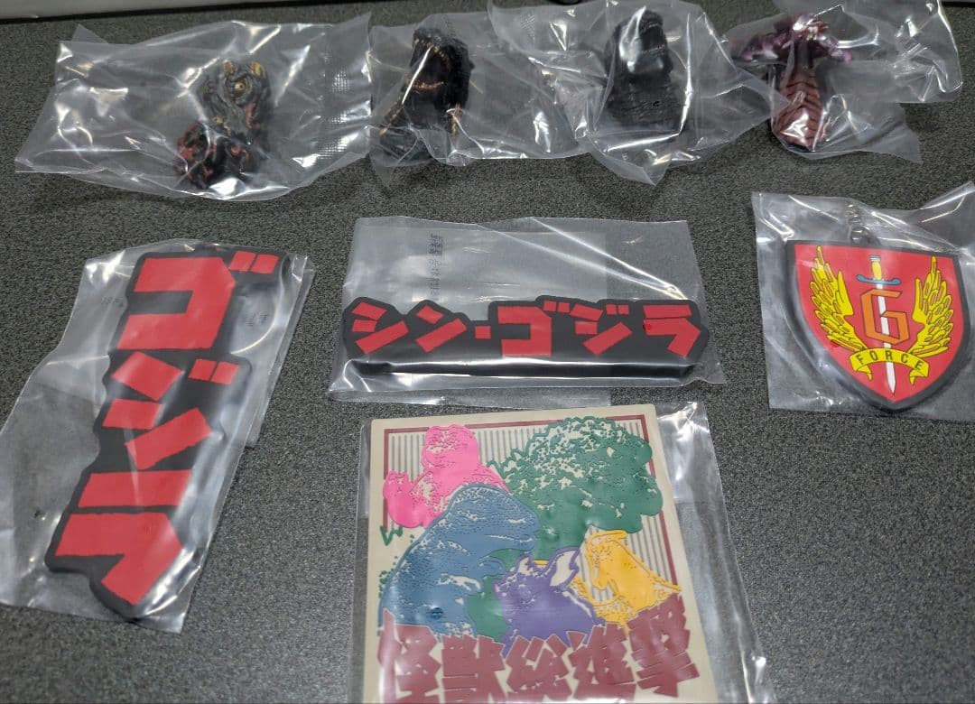 一番くじ ゴジラ怪獣乱舞-荒ぶるモノ- B賞 ゴジラ(2016)　E賞コンプ　他