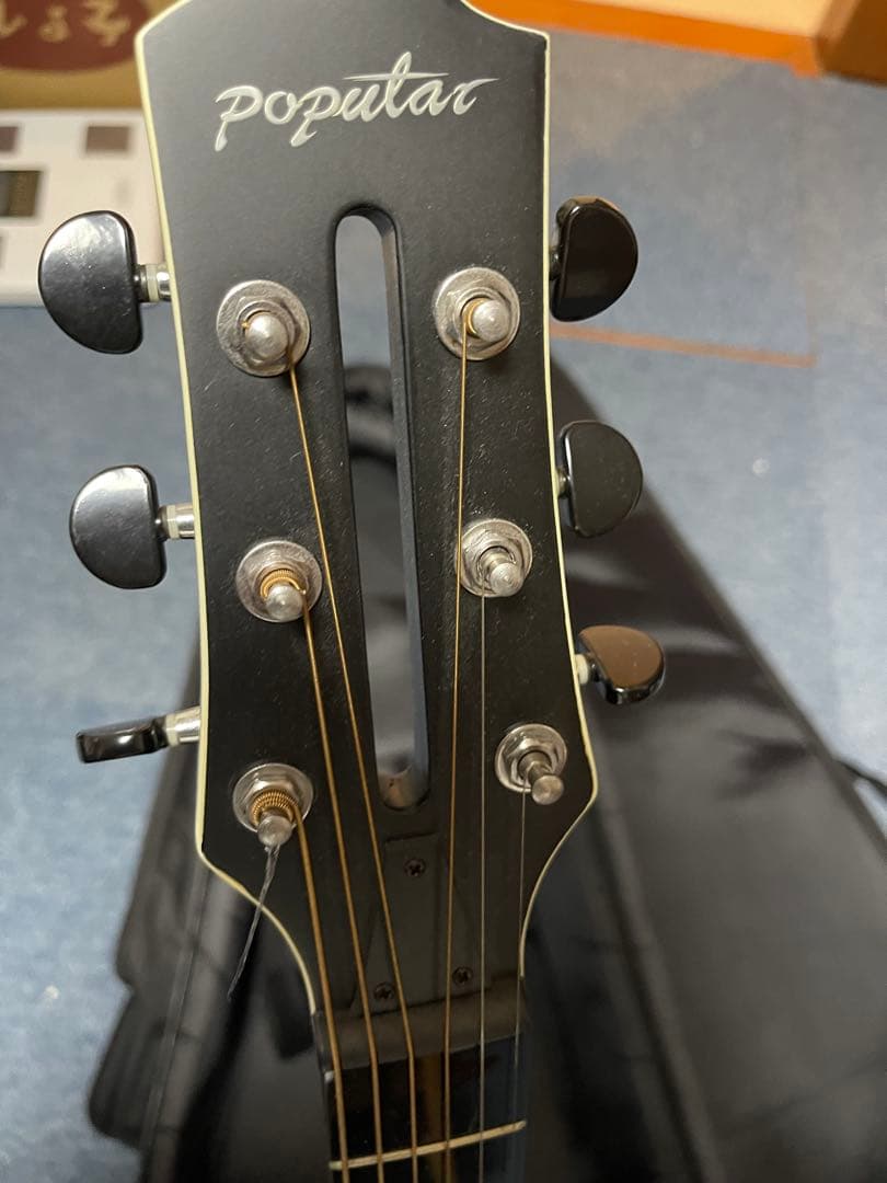 Poputar アコースティックギター 専用ケース付き