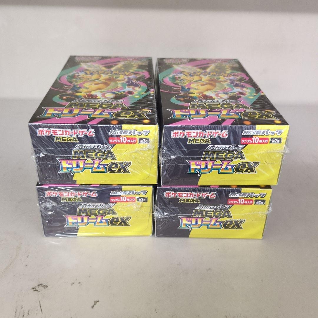 ポケモンカード メガドリームEX 4boxセット