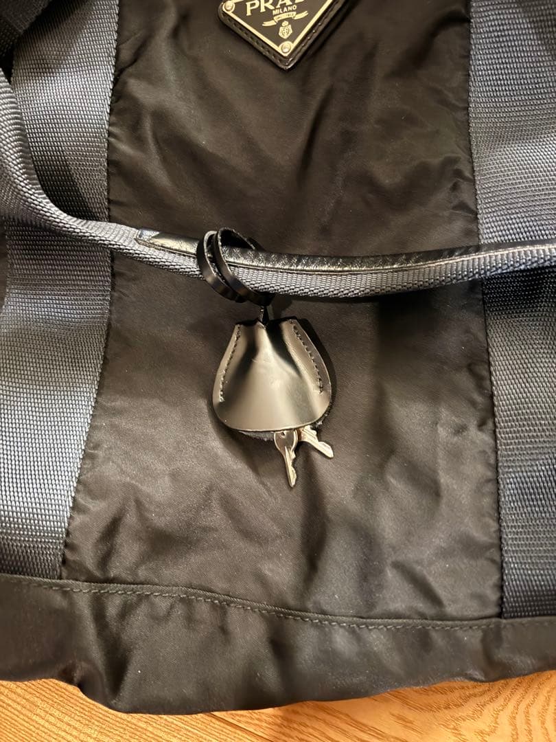 わ*と様 Prada プラダ　ボストンバッグ　黒　大容量