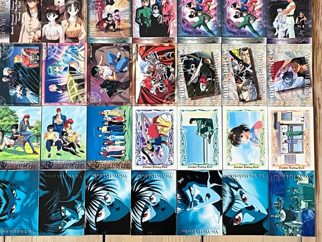 幽遊白書 パーフェクトコレクション カード PART2 初版 75種84枚 SP