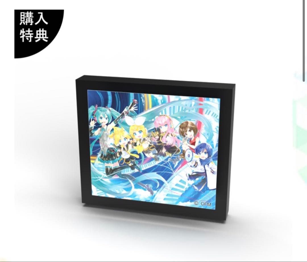 初音ミク 16th Anniversary ミニチュアパブミラー 予約購入特典