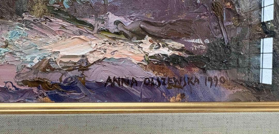 (A0034)アンナ・オルシェウスカ「教会の道」