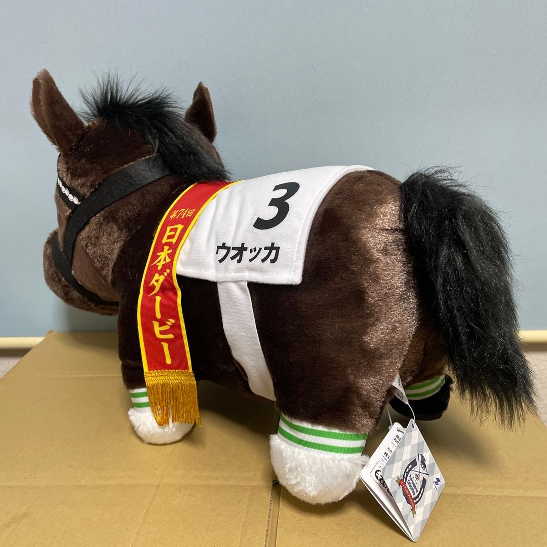 ナムコ　ウオッカ＆ダイワスカーレット➂ サラブレッドコレクションふわふわBIG