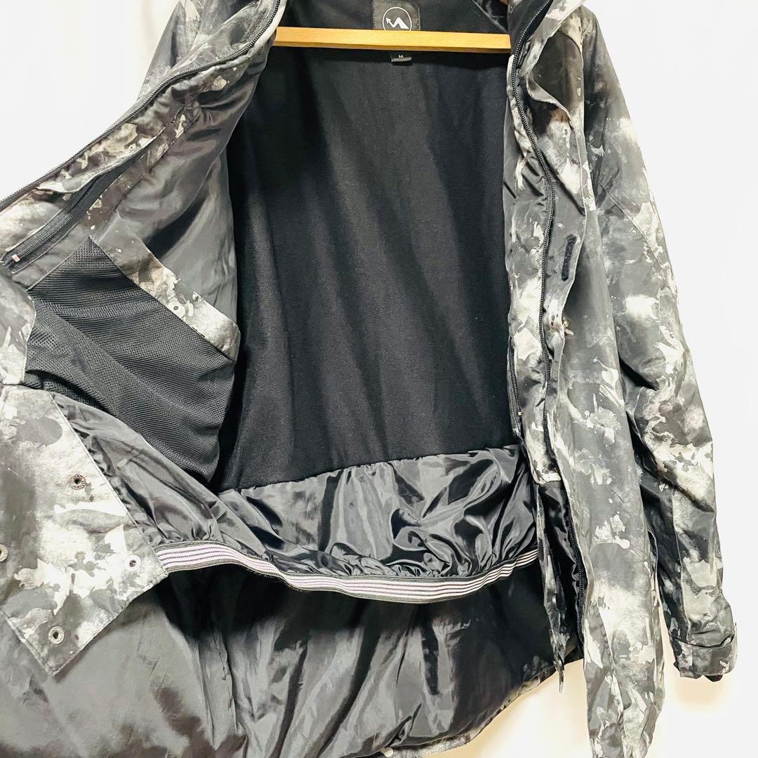 【美品】VAXPOT バックスポット スノーボードウェア M 総柄 防寒