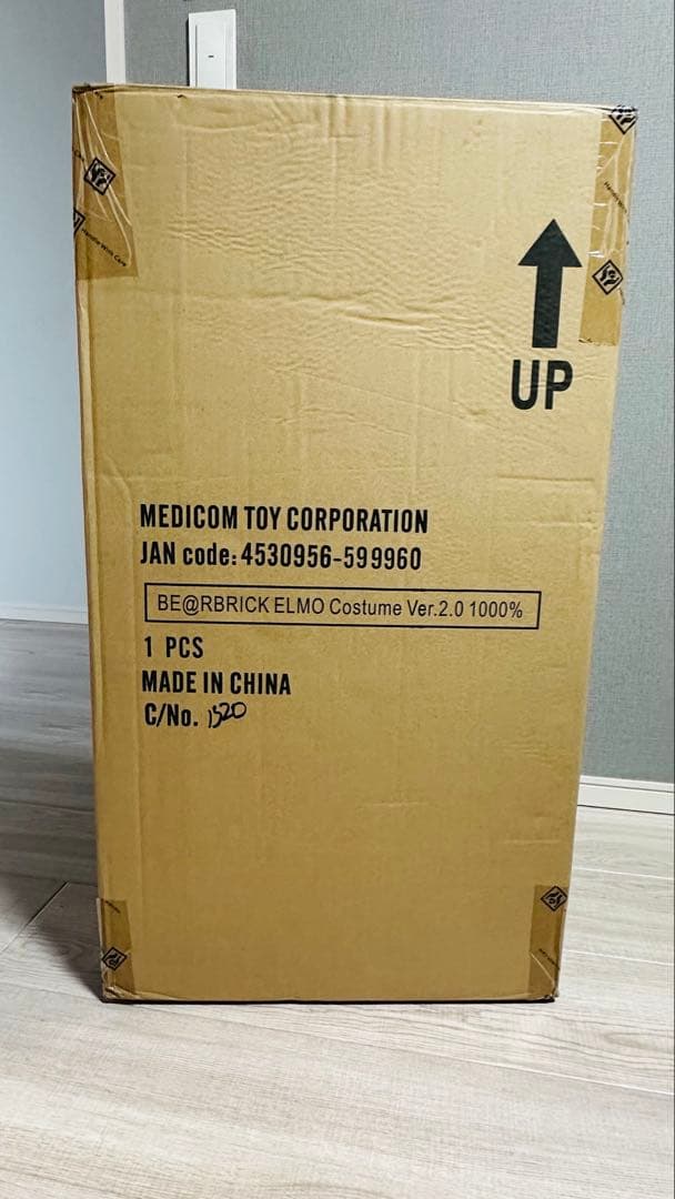 ぬいぐるみ・マスコット BE@RBRICK ELMO Costume Ver. 2.0 1000%
