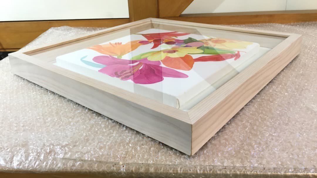 ○河端通浩「甘やかされた一人娘のような季節」2013年 肉筆 油彩 三越 [美品