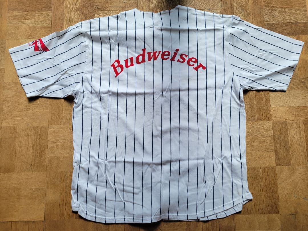 MLB　Cardinals　Budwiser　ベースボールシャツ　三枚セット