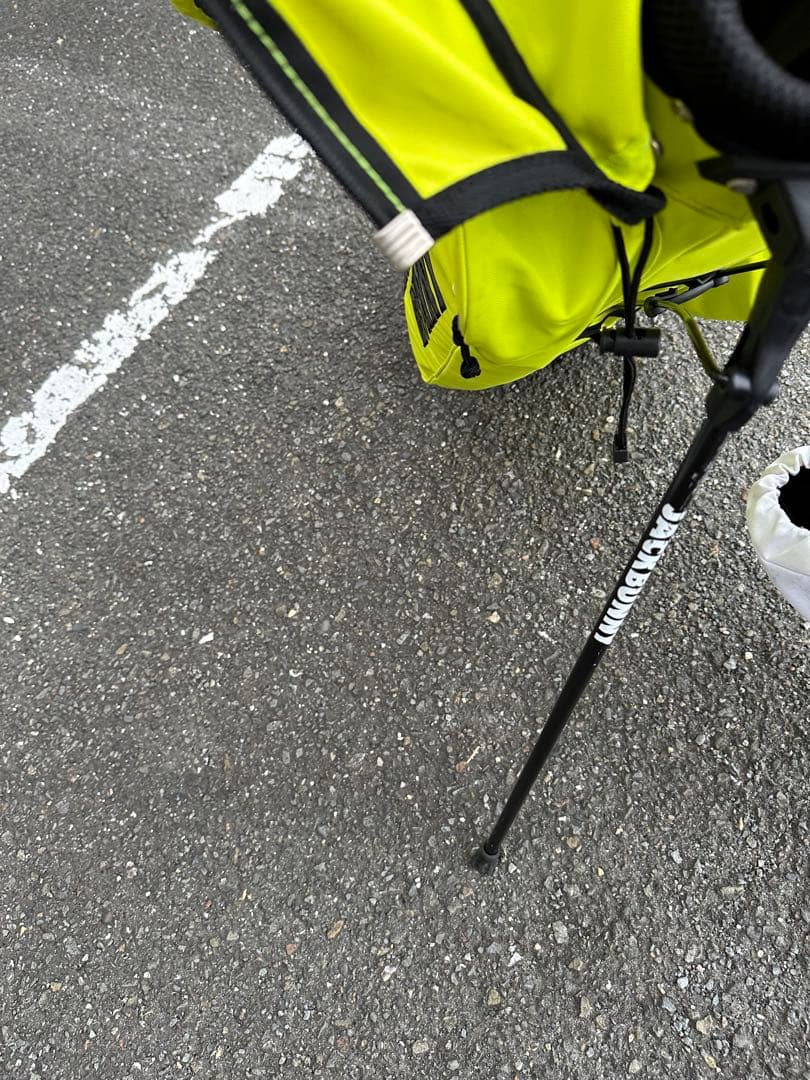 JACK BUNNY 蛍光イエロー スタンドバッグ