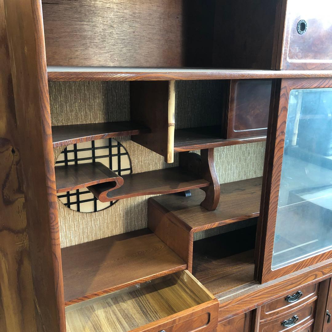 茶箪笥　昭和　レトロ　アンティーク　ヴィンテージ　和　家具