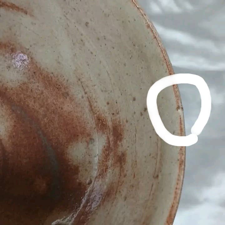 未使用　京焼清水焼　伯耆西山　抹茶茶碗