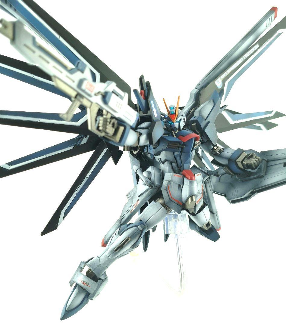 HG ライジングフリーダムガンダム 塗装済み完成品 全塗装