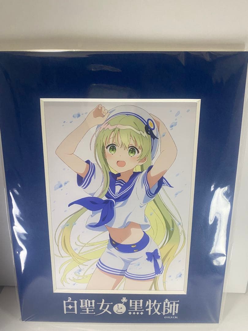 白聖女と黒牧師　セシリア　澤田姫　直筆サイン入りアクリルスタンド　キャラファイン