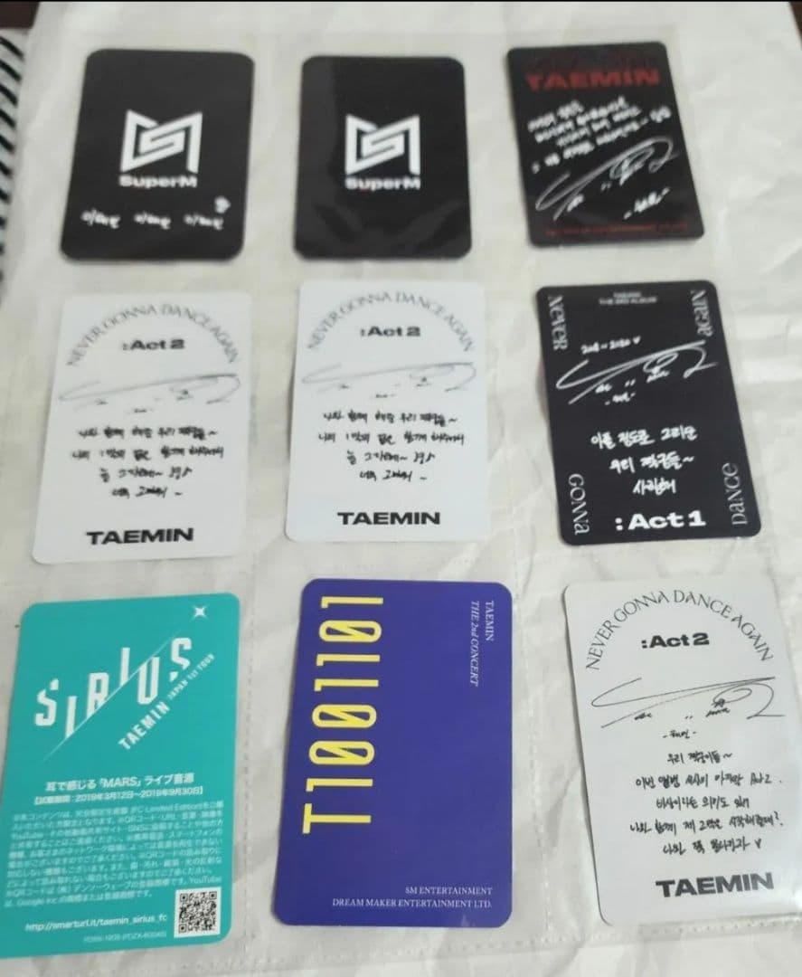 SHINee　テミン　公式 トレカ　フォトカード 66枚　おまとめ