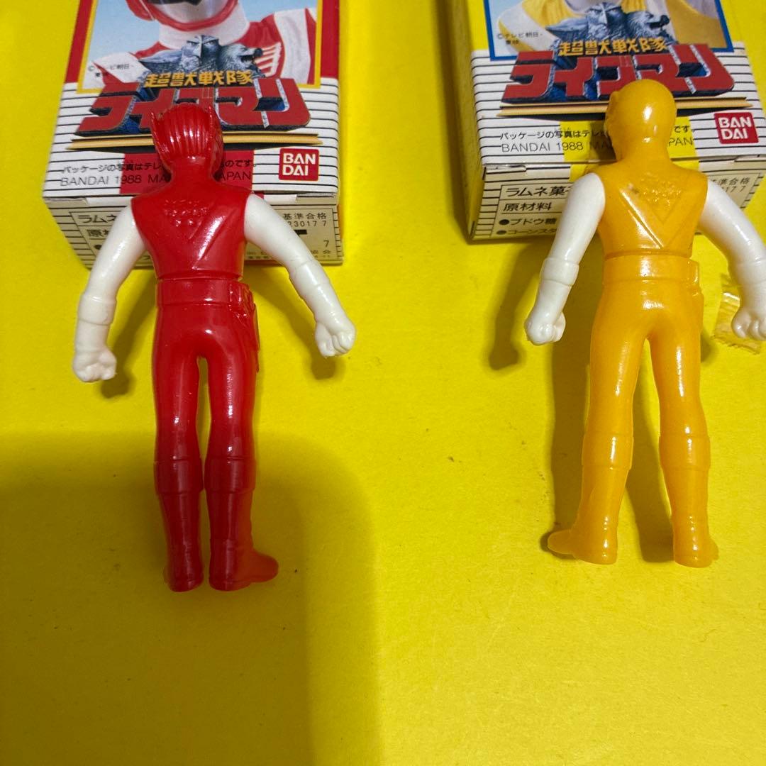 ゆ*か様 バンダイ ライブマン フィギュアセット 4種セット　未使用