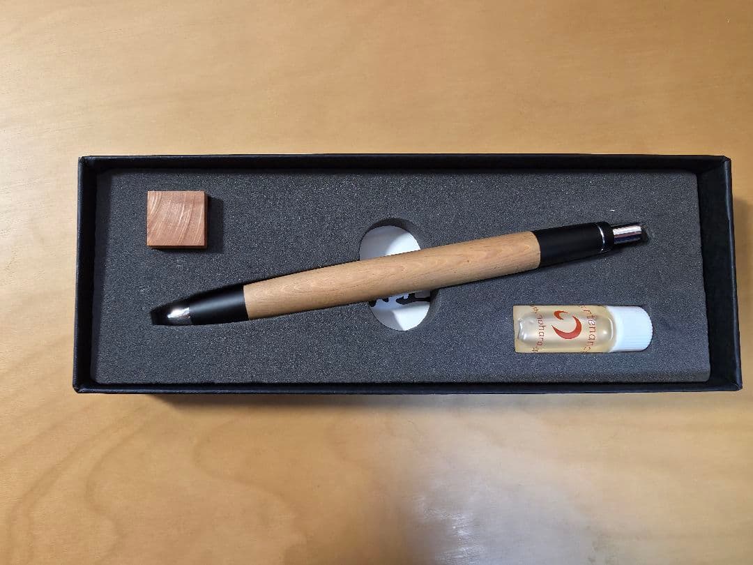 野原工芸 スリムボールペン 木曽桧(木曾檜)