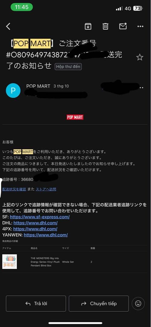 【正規品・未開封品】 LABUBU Big into Energy 2箱 ラブブ