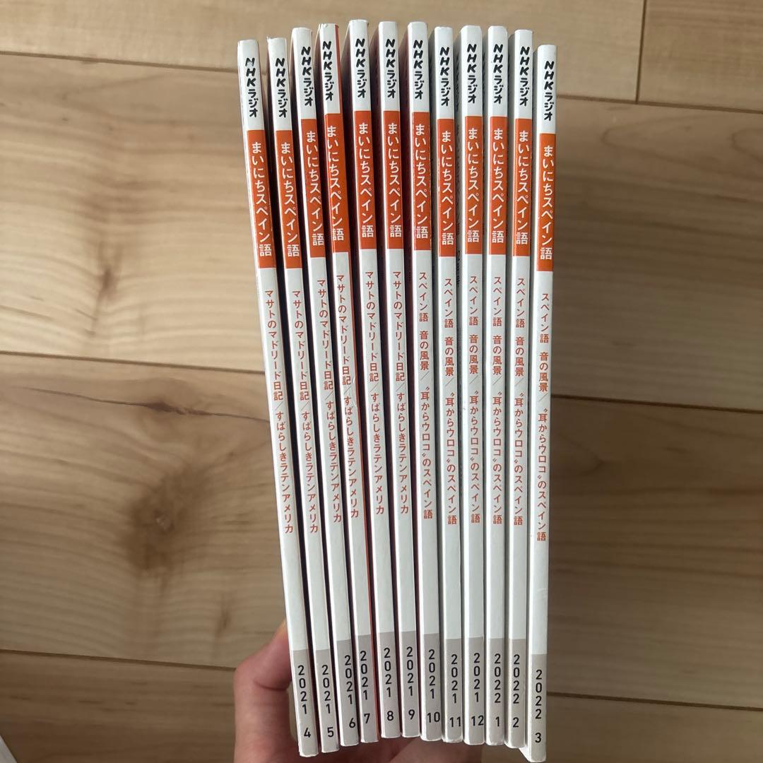NHK CD ラジオ まいにちスペイン語 2021年4月〜2022年3月
