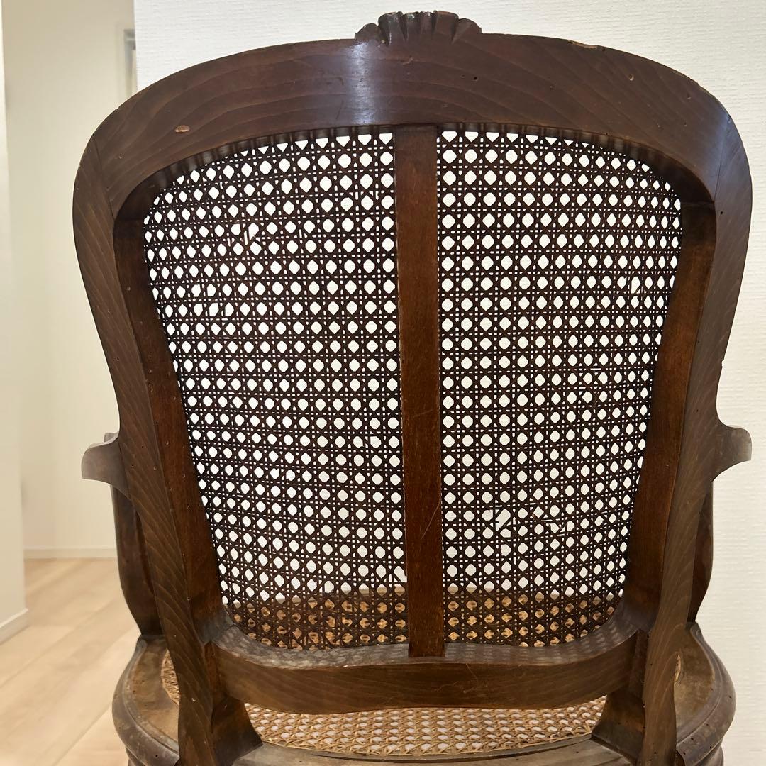 フランスアンティーク　クラシック木製ダイニングチェア