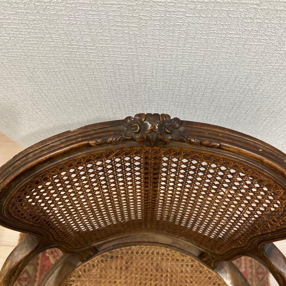 フランスアンティーク　クラシック木製ダイニングチェア