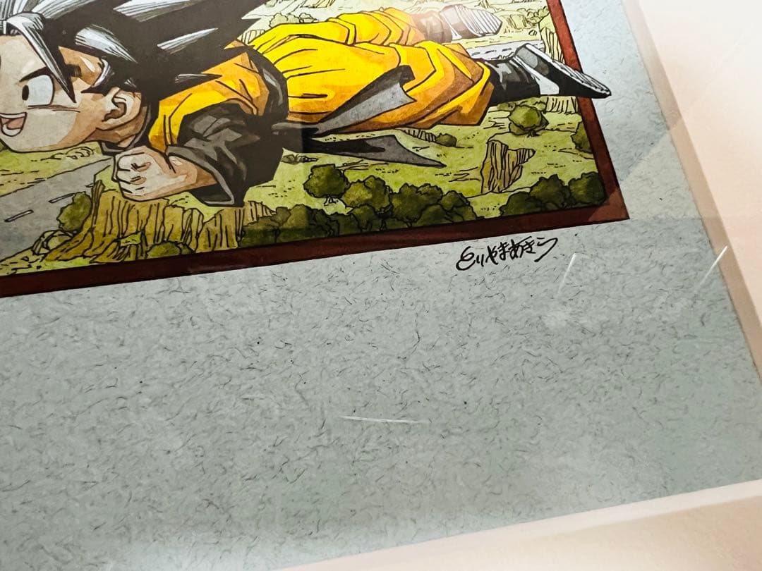 めんぼONE PIECE ドラゴンボール　尾田栄一郎＆鳥山明直筆サイン新品