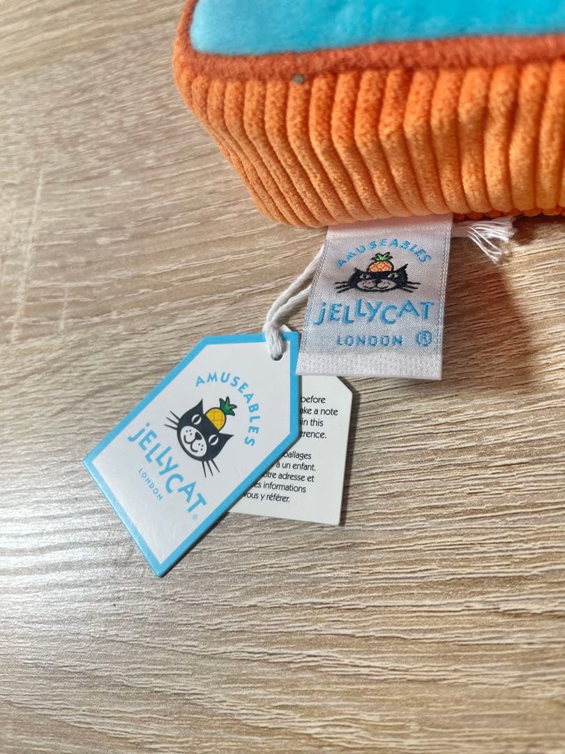 【新品】ジェリーキャット オイルサーディン缶 ぬいぐるみ【イギリス正規店購入】