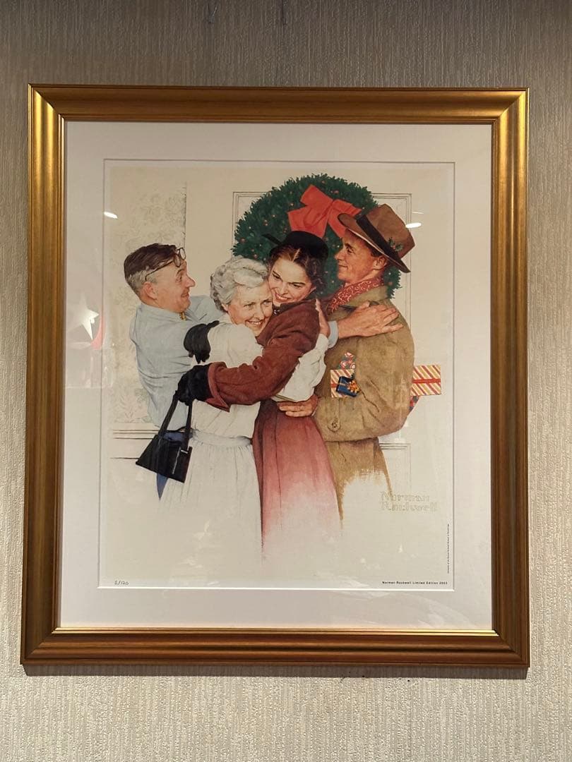 ノーマンロックウェル　ジークレー　 for Christmas