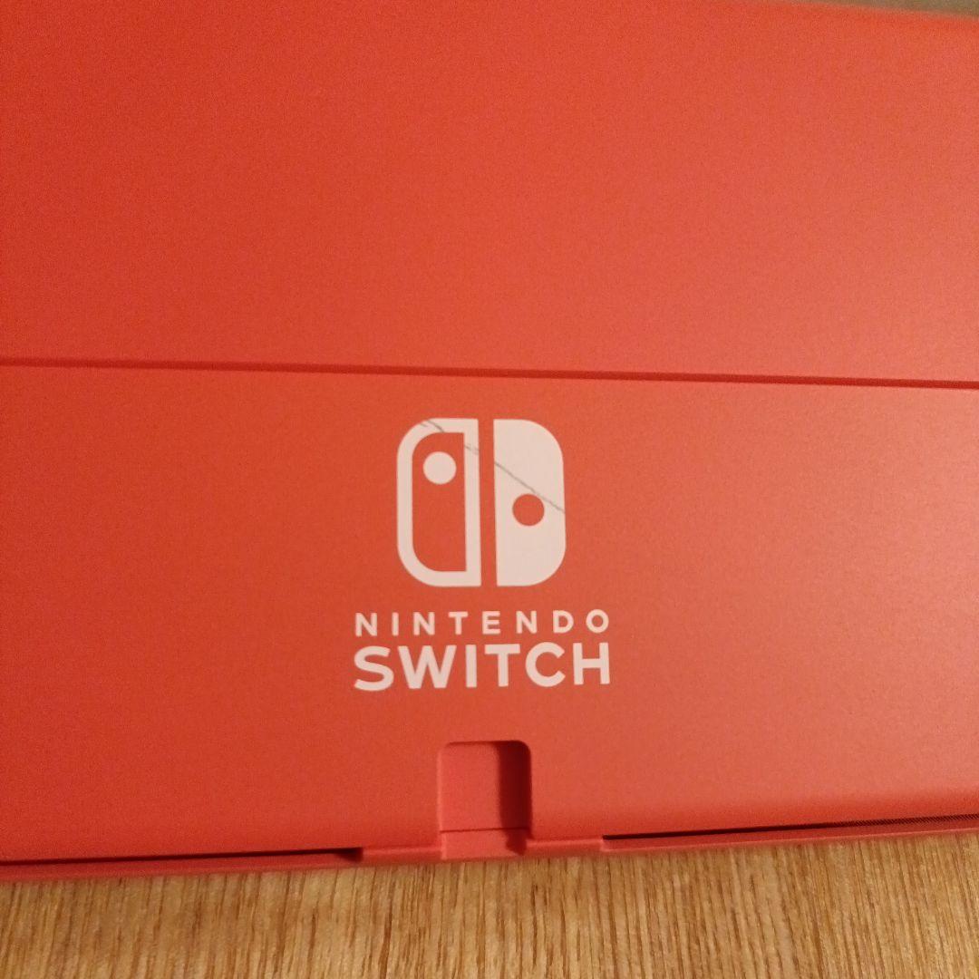 ニンテンドー　スイッチ　Switch　マリオレッド　有機EL　有機el