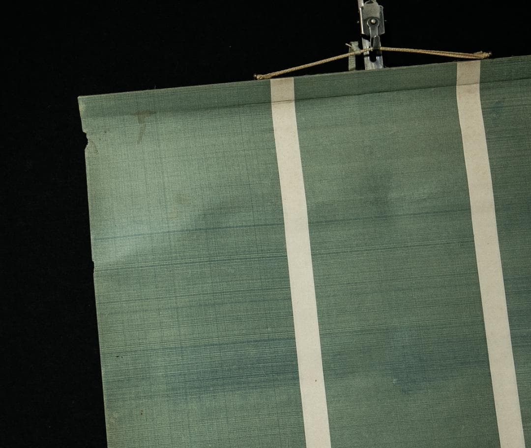 掛軸-1539　大徳寺　大綱宗彦　春柳和歌幅