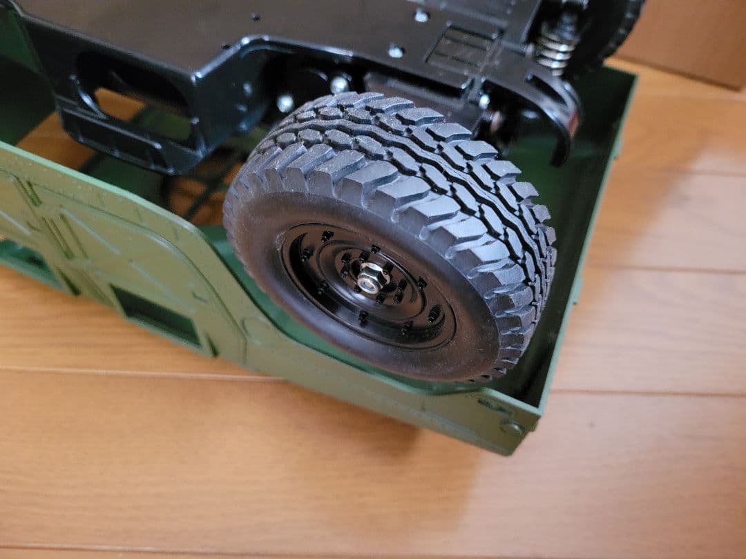 タミヤ　1/12　ハマー未走行部品取り車輌