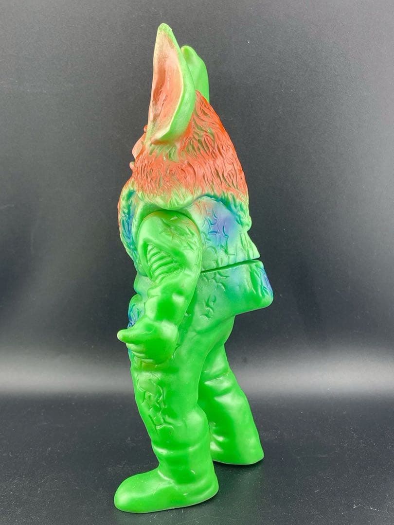 【中古品】イカルス星人　当時品ブルマァク　ソフビ　円谷プロ　フィギュア　マルサン