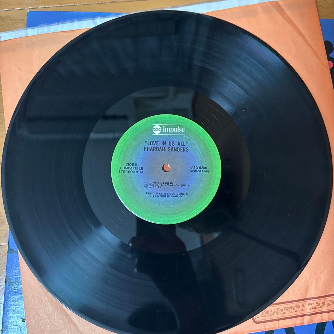 ファラオサンダース Love In Us All USオリジナル盤 レコード