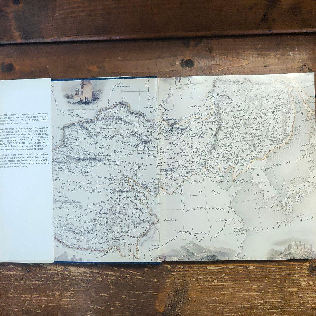 アート・デザイン・音楽 THE WOVEN MYSTERY  OLD TIBETAN RUGS