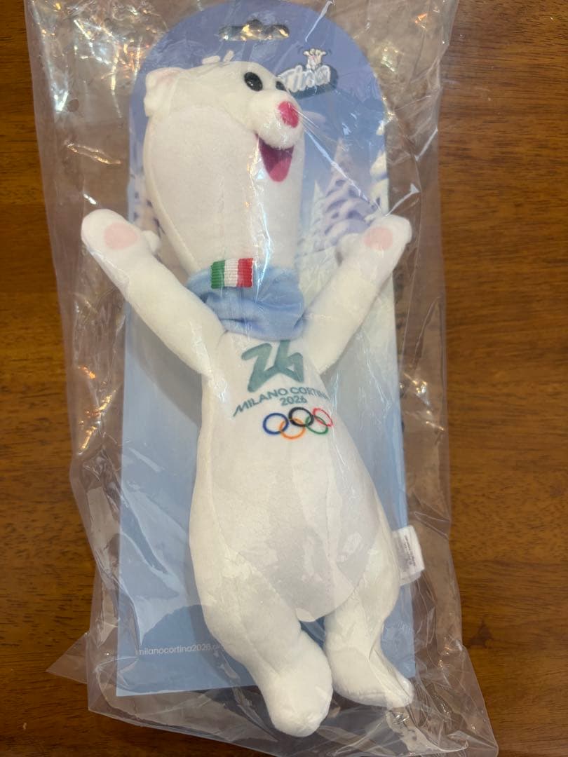 ミラノオリンピック 2026 ぬいぐるみ Tina ティナ 27cm