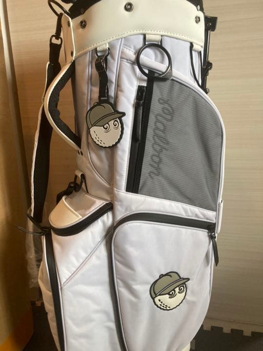 マルボンゴルフ　キャディーバック　ホワイト
