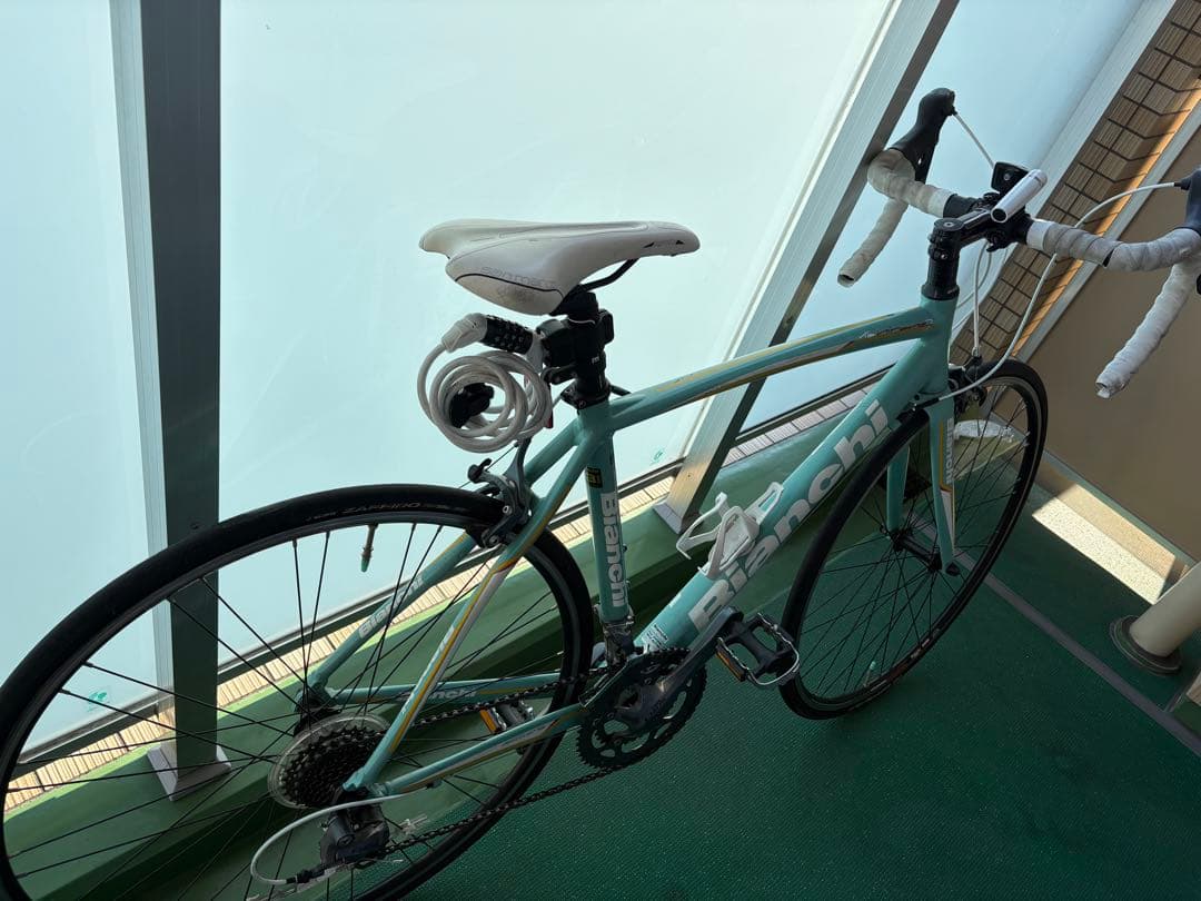 ビアンキ　ロードバイク　稼働中